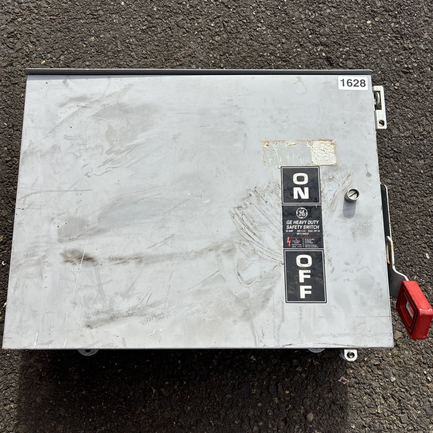 General Electric THN6661 Model 10 Heavy Duty Safety Switch 30A 600VAC #10