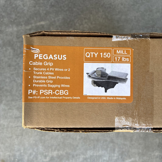 case of 150 pcs PEGASUS p# SOLAR PSR CBG Cable Grips0