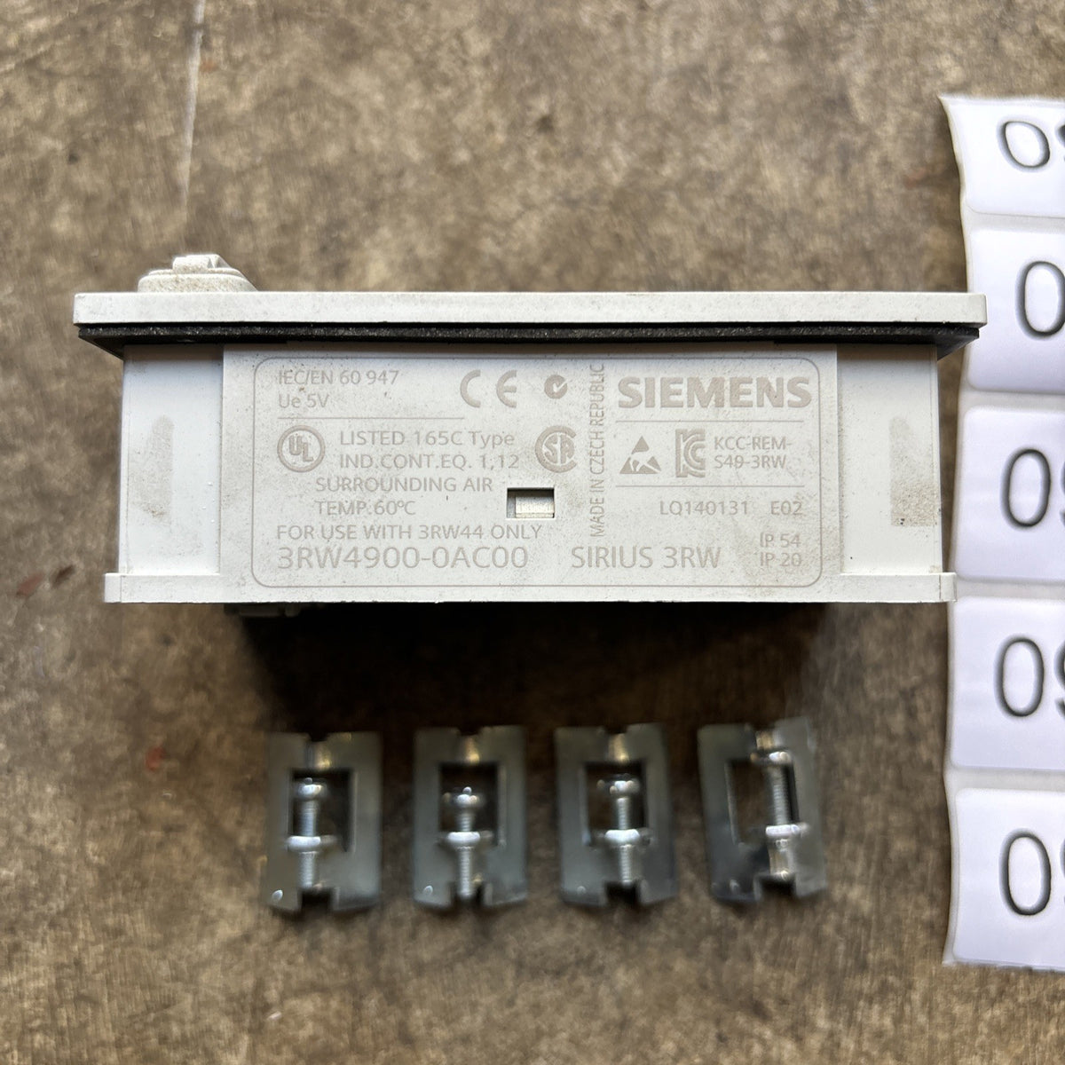 Siemens 3RW4900 0AC00 External Display/Control Module for SIRIUS soft starter2