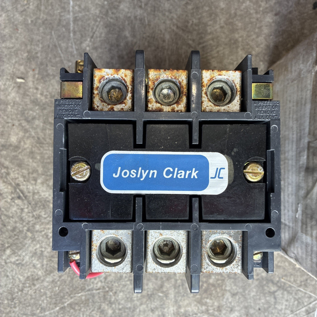 Joslyn Clark T77U03476 Industrial Control System Contactor NOS2