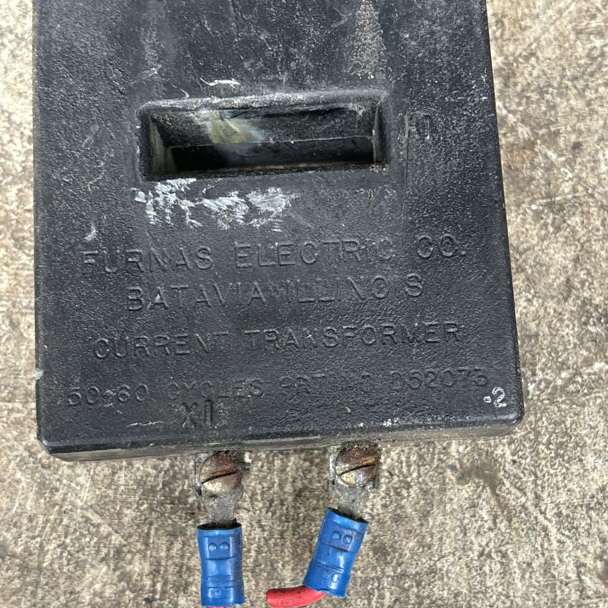 Furnas Electric D52073 Current Transformer 300:5 Ampere Ratio 50 60 Cycles1
