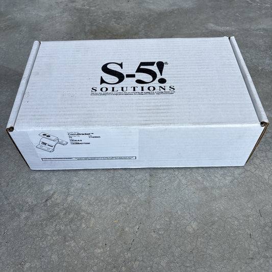 S-5! CorruBracket Mounting Bracket Full Case0