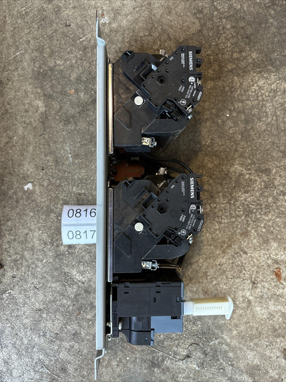 Siemens Motor Starter Size 1 Reversing 22DU+32A*E6 120 Volt Coil5