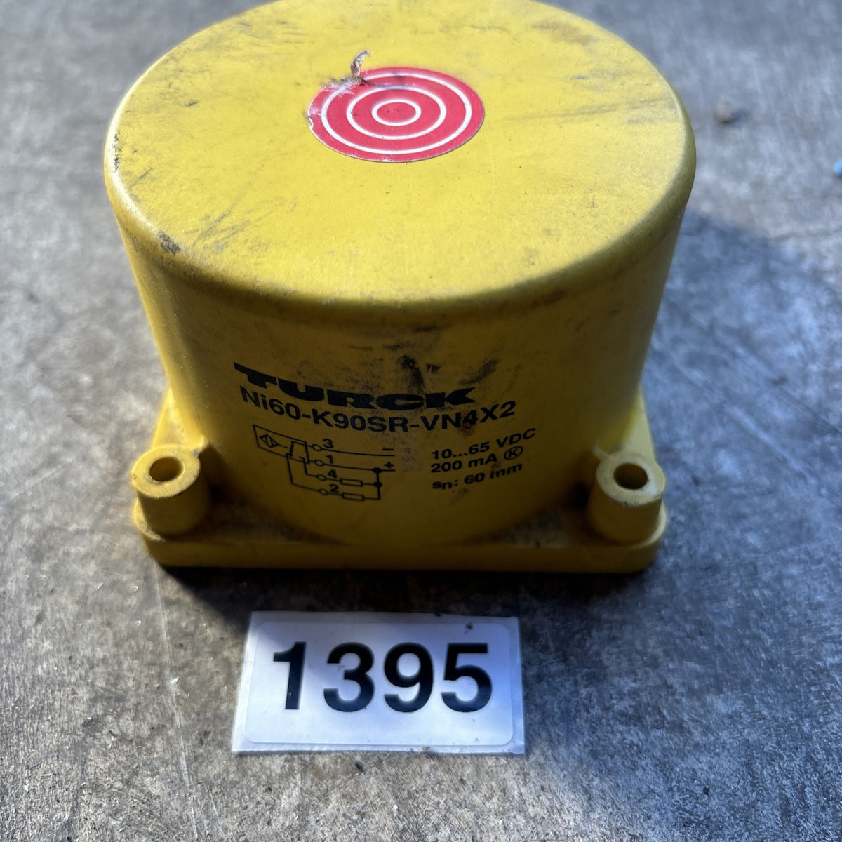TURCK NI60 K90SR VN4X2 B1141 / NI60K90SRVN4X2B1141 (NEW NO BOX)1