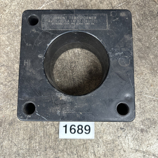 82 104182 10 200:5 Ratio Current Transformer 600V 10KV 50 400z0