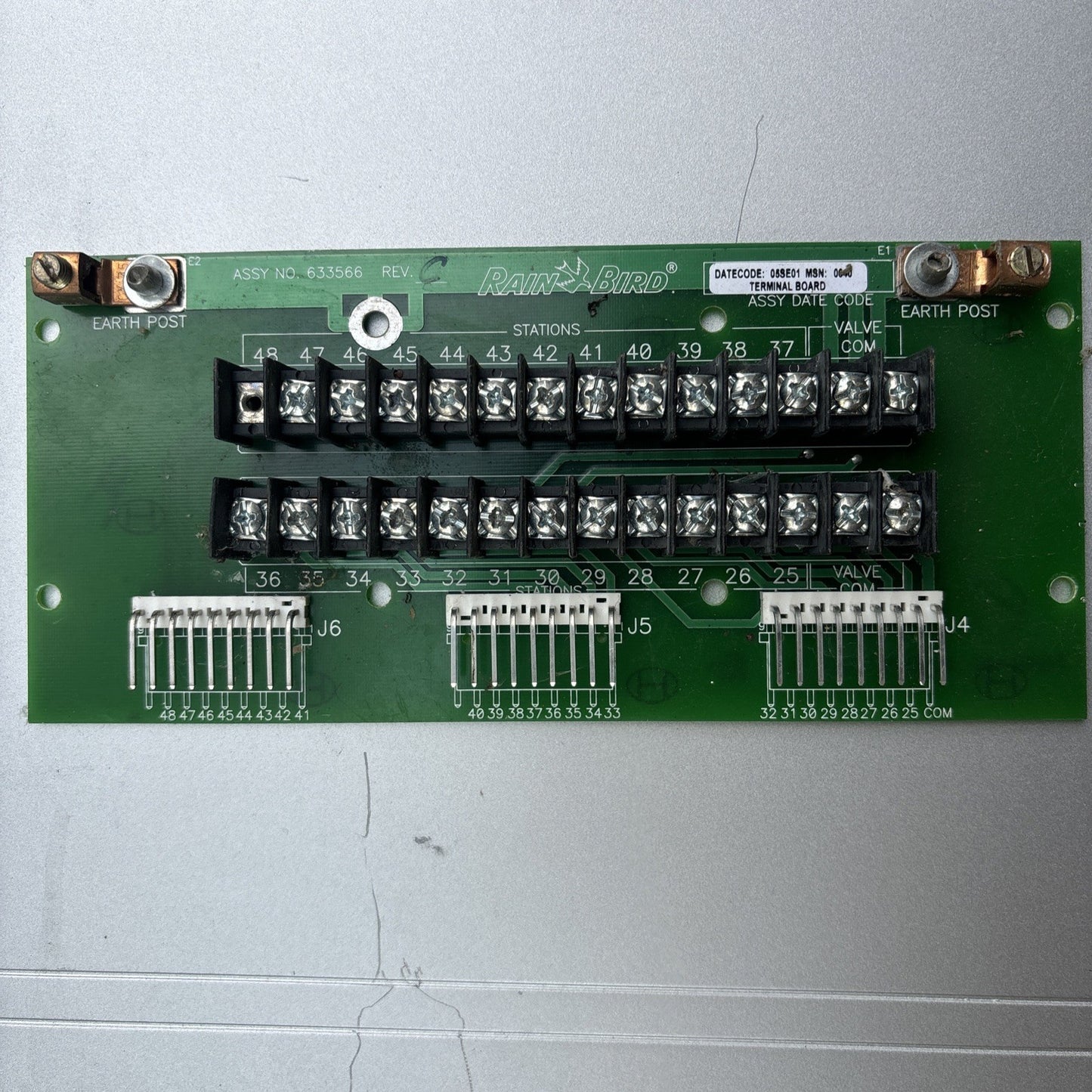 RainBird Rain Bird MSC+ PAR+ PAR+ES Power Interconnect Board P/N: 6335670