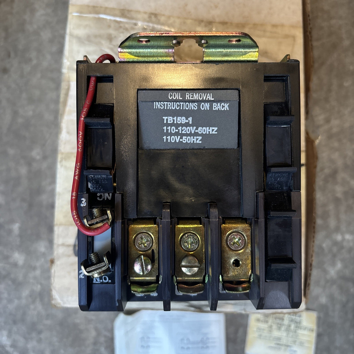 NEW JOSLYN CLARK T77U030 76 CONTACTOR SIZE 0 20A 3 POLE T77U030763