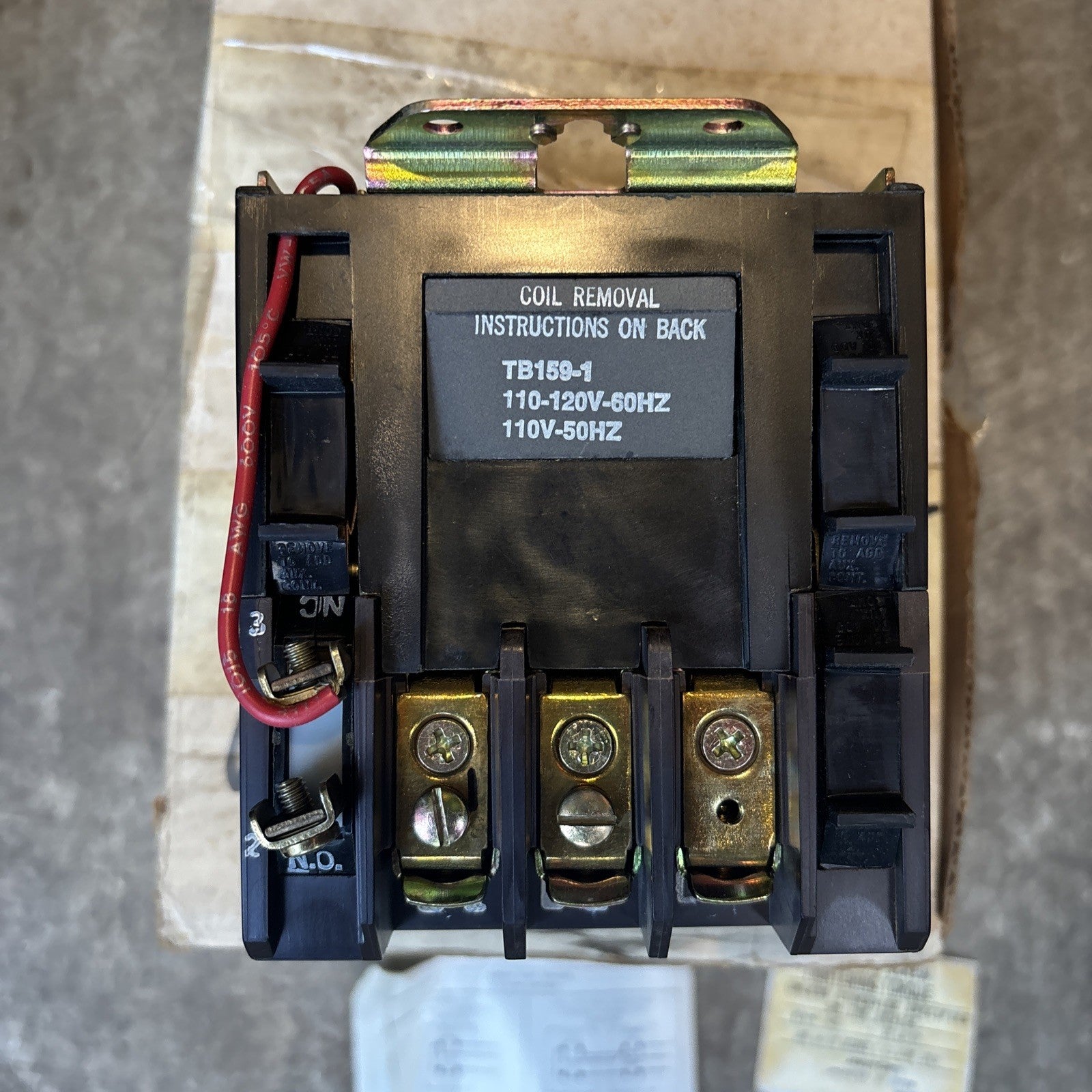 NEW JOSLYN CLARK T77U030 76 CONTACTOR SIZE 0 20A 3 POLE T77U030763