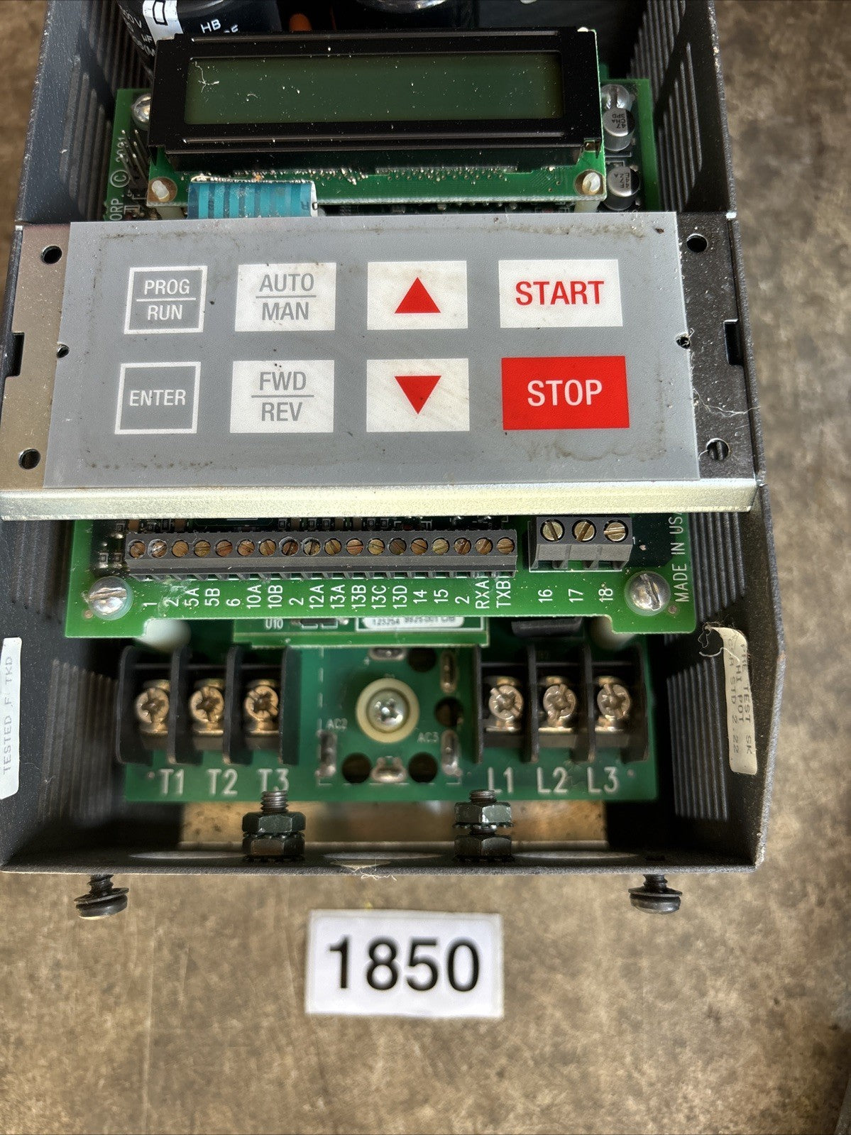 LEESON 174925.00 Variable Speed Drive VFD 480 590V 3PH 1Hp AC Motor2