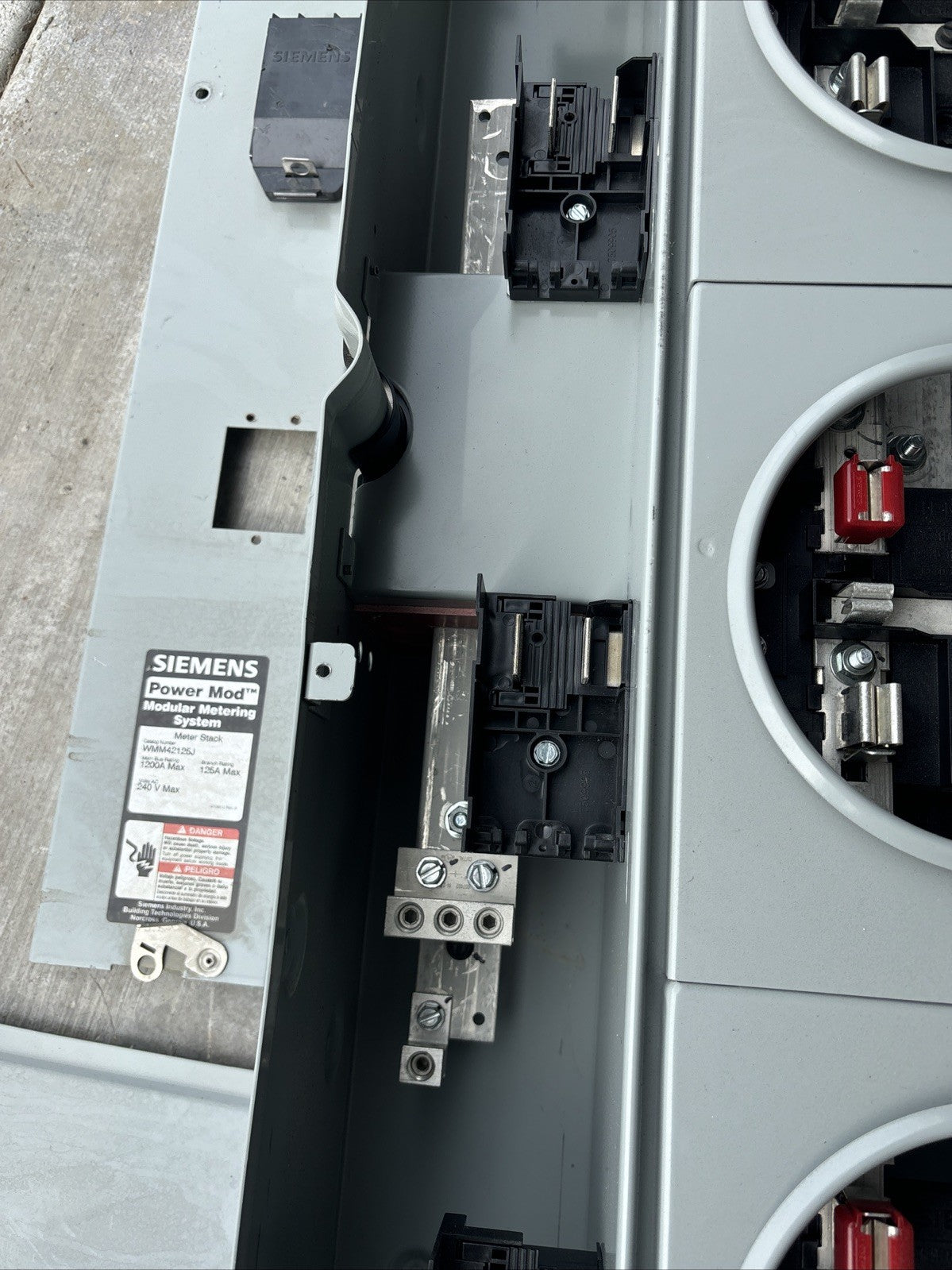 Siemens MM42125J Power Mod Modular Metering System 125 Amp10