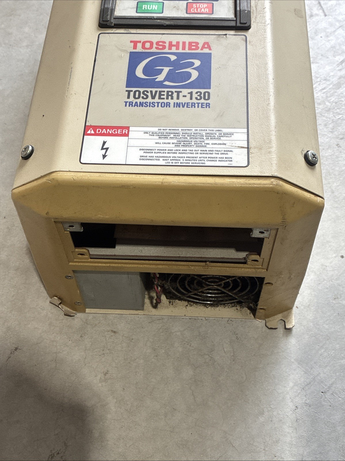 Toshiba VT130G3U4110, G3 Transistor Inverter3