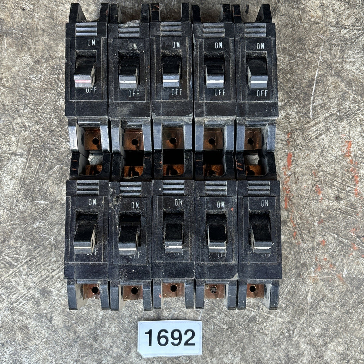 Lot Of 10 No Screws SQUARE3 D  TYPE  QB /  991120  / 20AMP/USE(33C3UP0