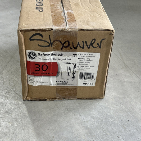 General Electric GE THN3321 Safety Switch 30A 240V 3P0