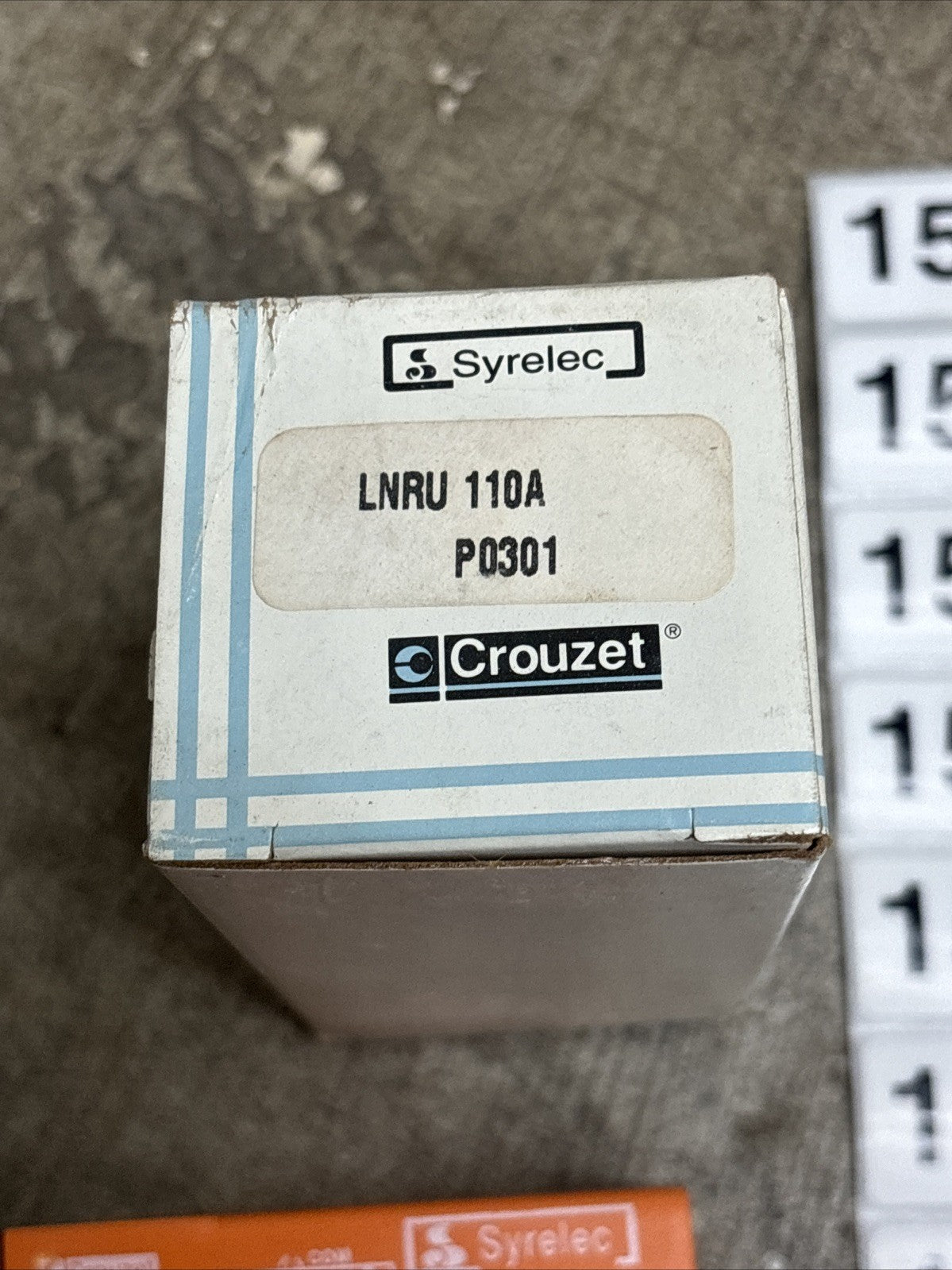 Crouzet LNRU  110A P0301 Voltage Control Relay Monitor1