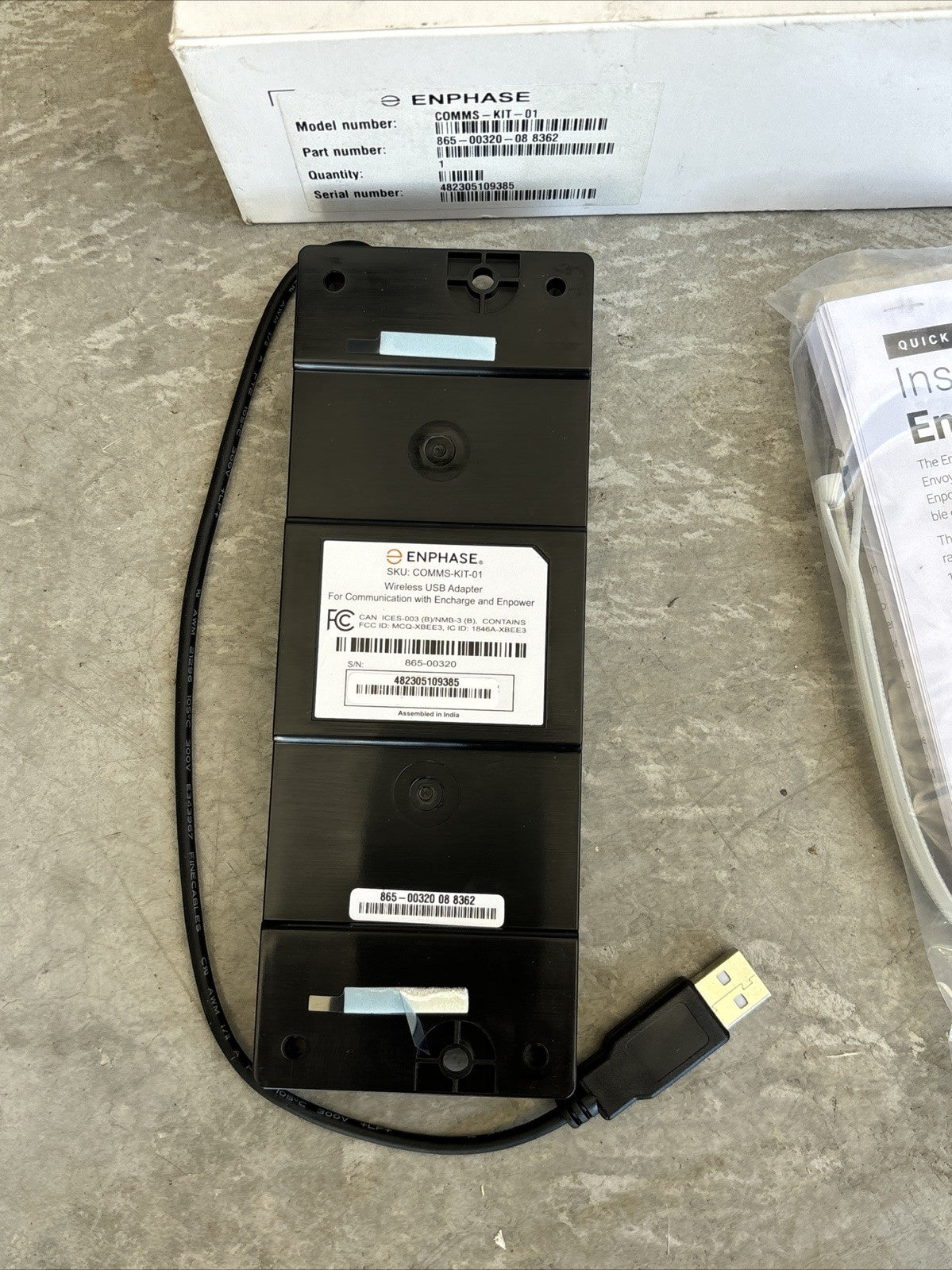 ENPHASE COMMS KIT 01 Wireless USB Cmmunications Kit for Encharge & Enpower1