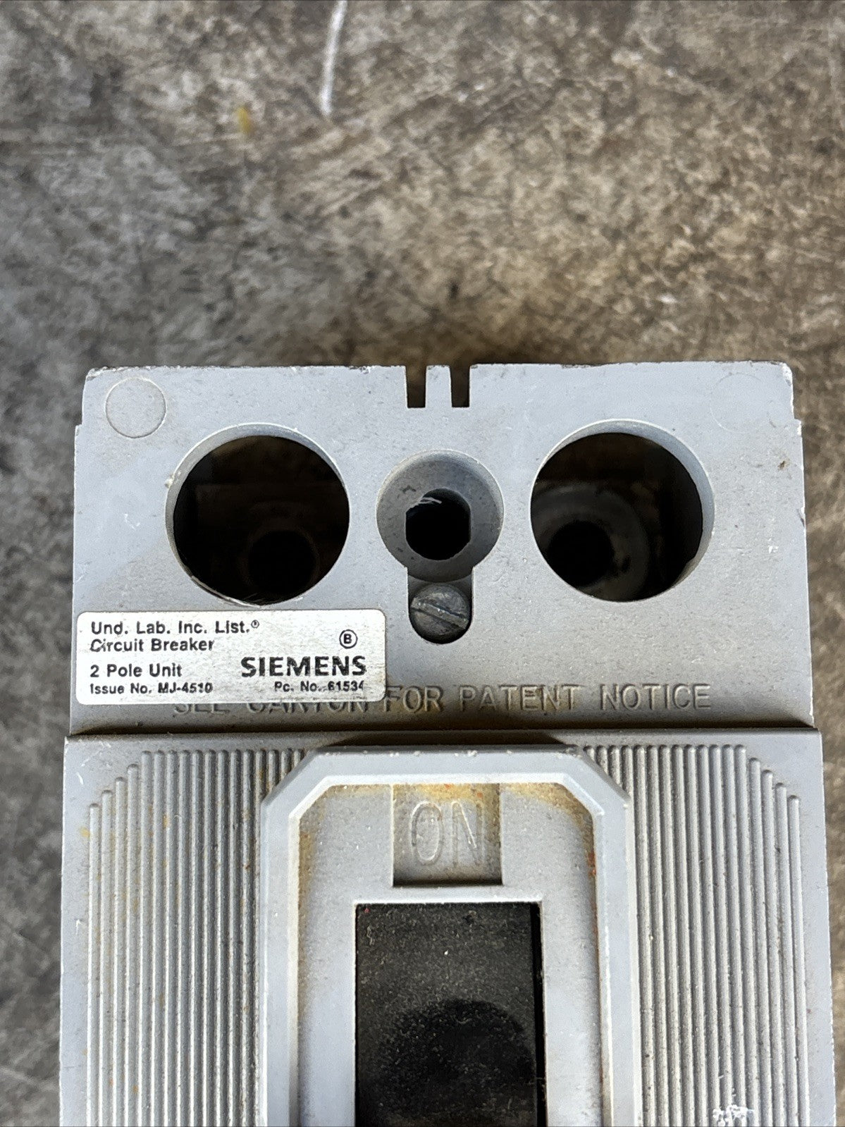 One SIEMENS ITE QJ2B175/QJ22B175 2 Pole 175 Amp  240VAC  Breaker OG#372