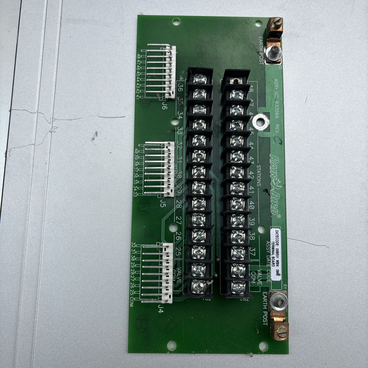 RainBird Rain Bird MSC+ PAR+ PAR+ES Power Interconnect Board P/N: 6335673
