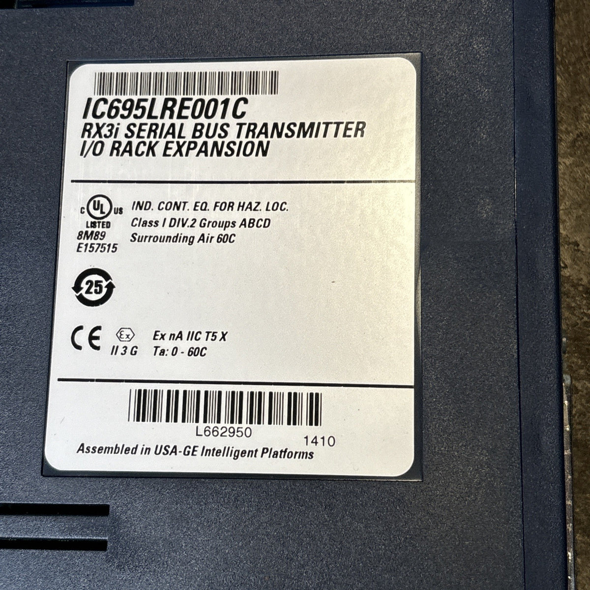 GE Fanuc IC695LRE001C Serial Bus Transmitter1