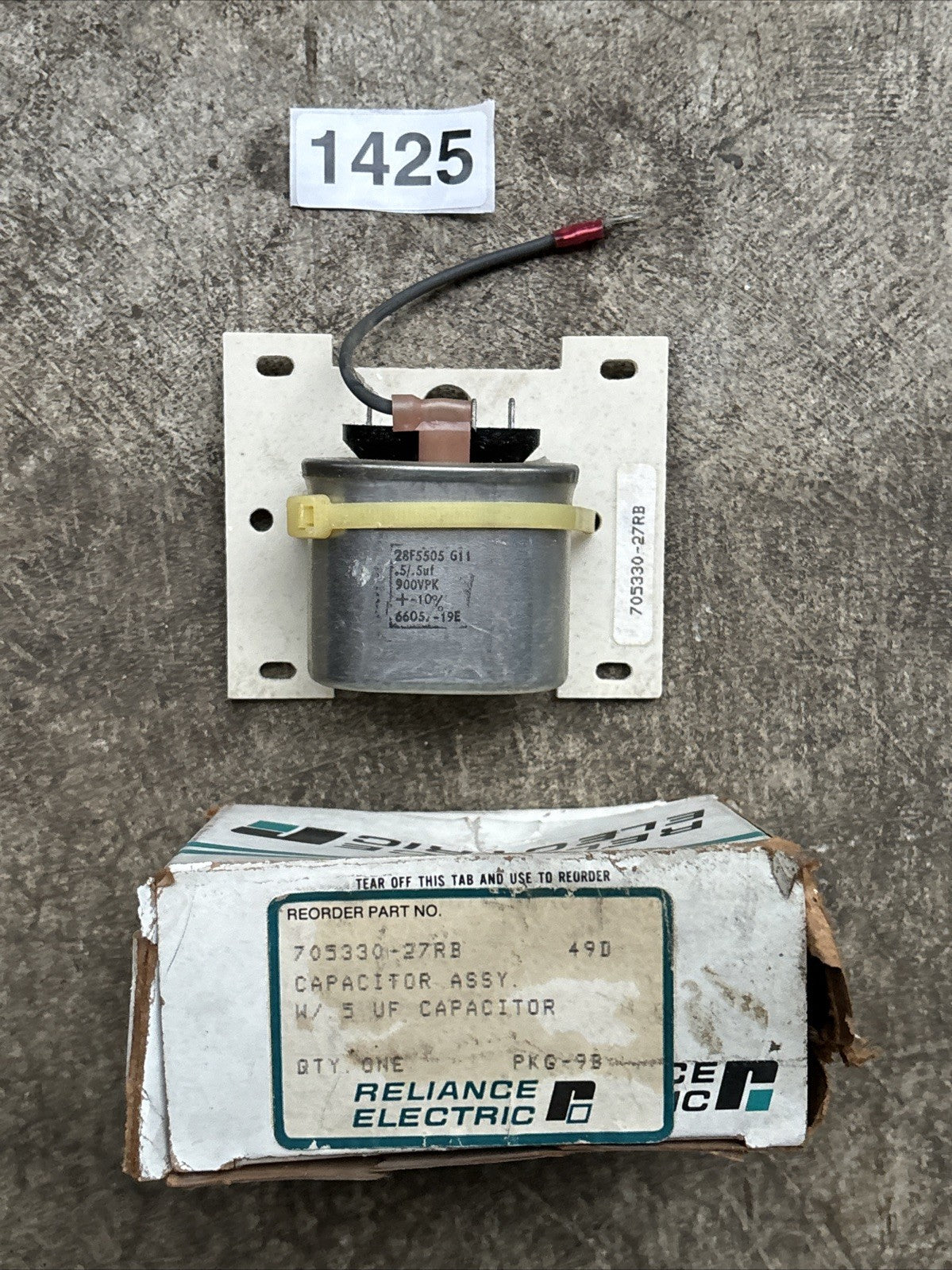 Reliance Electric 705330 27RB Capacitor 0