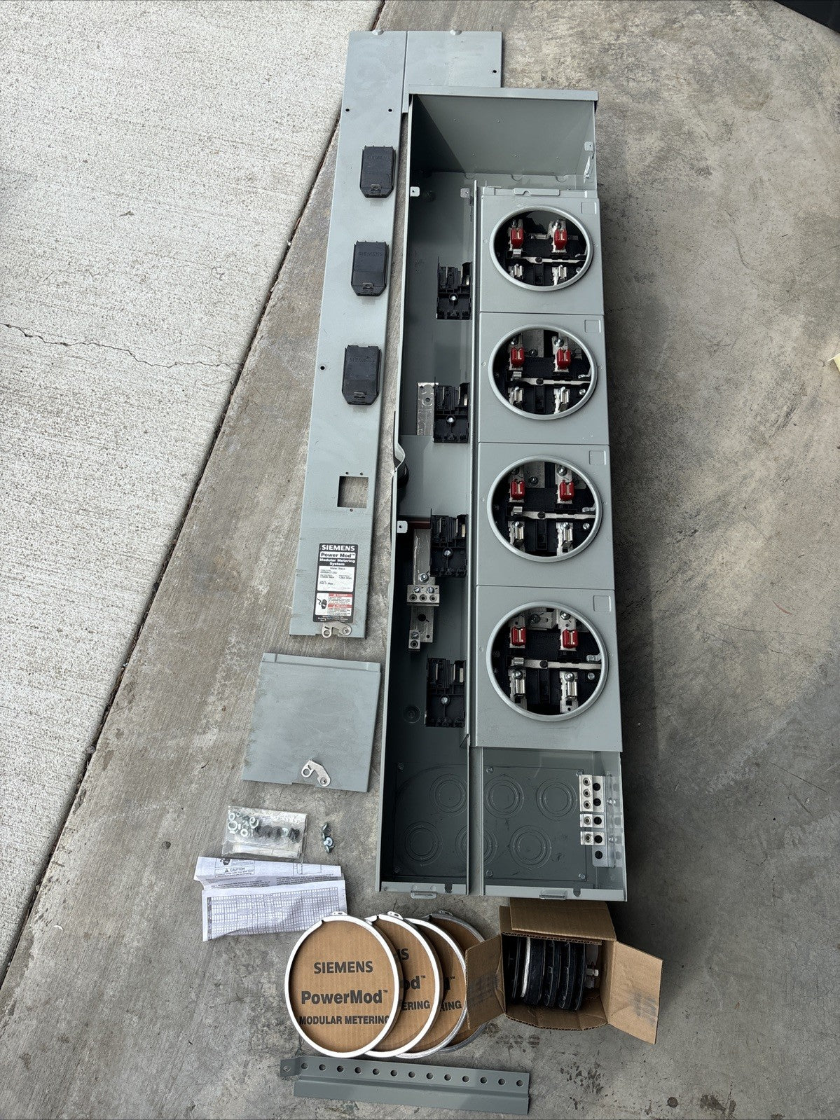Siemens MM42125J Power Mod Modular Metering System 125 Amp0