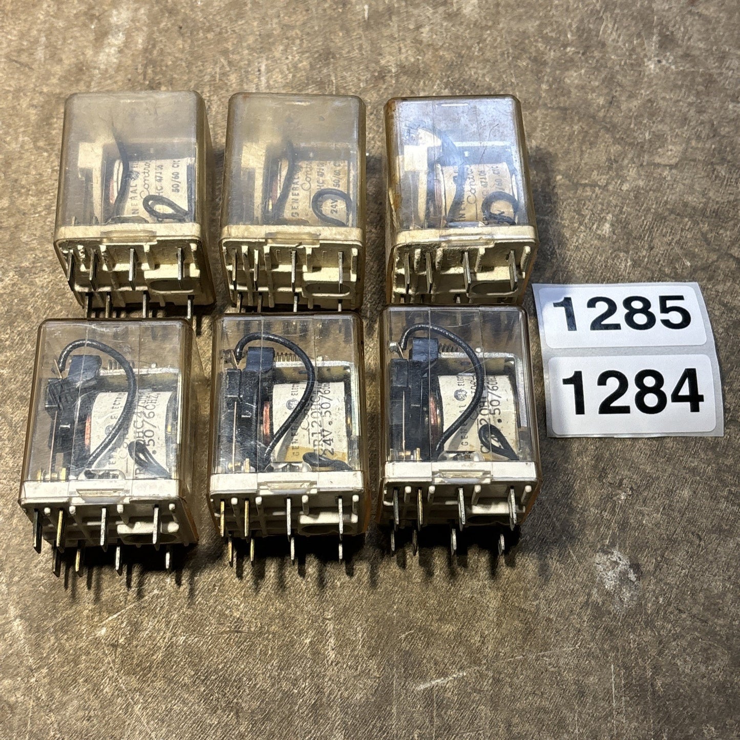 CR120HC47J06C GE Relay 120V Coil Good Lot Of 61