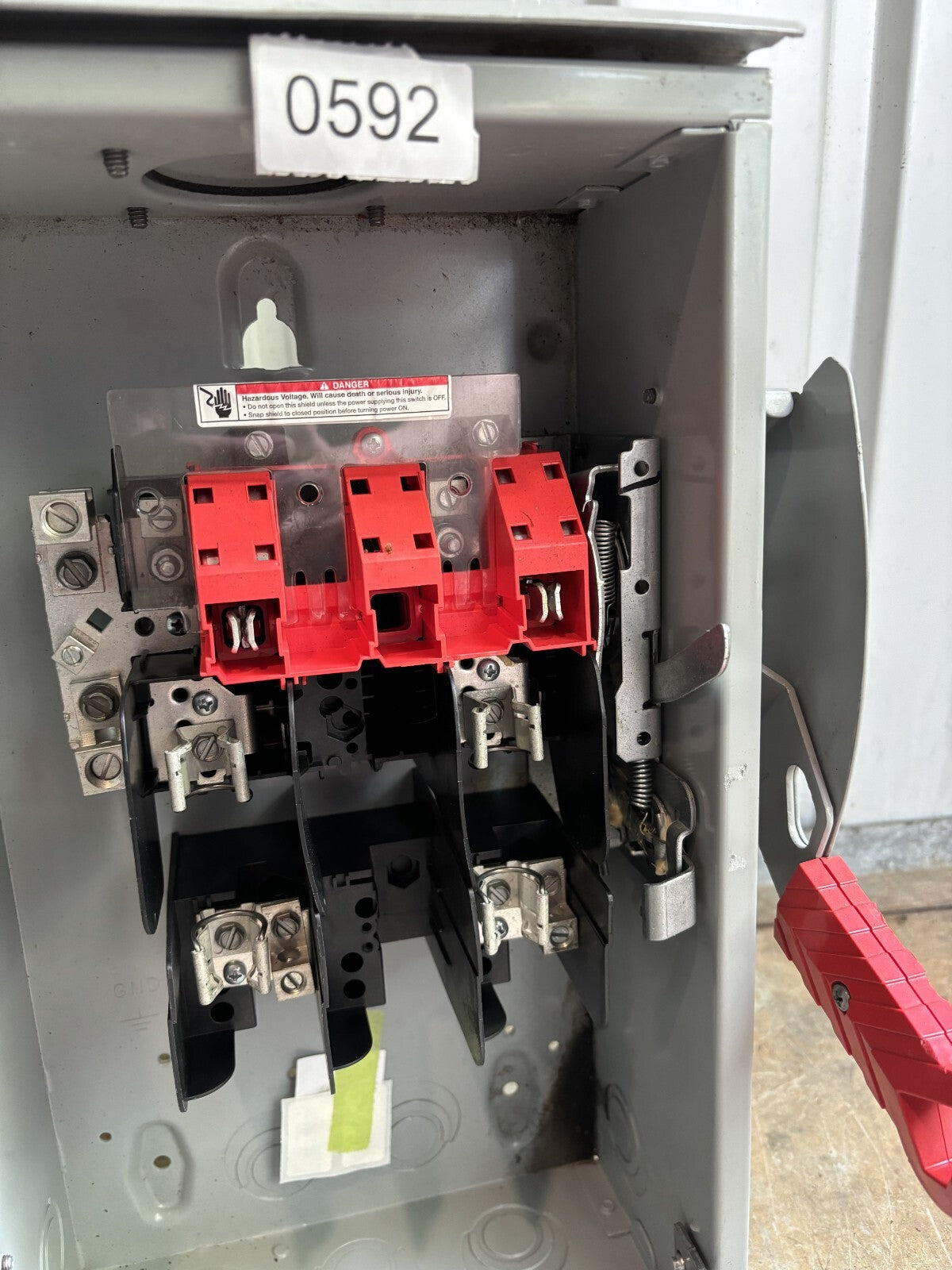 Siemens HF222NR Fusible Heavy Duty Safety Switch 60 Amp 240 Vac3