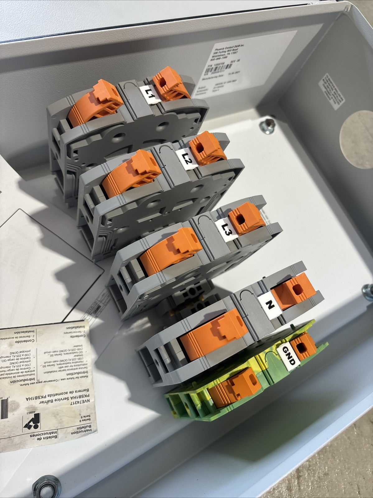 SunPower (527809) AC Splice Box 1059706 Phoenix Contact3