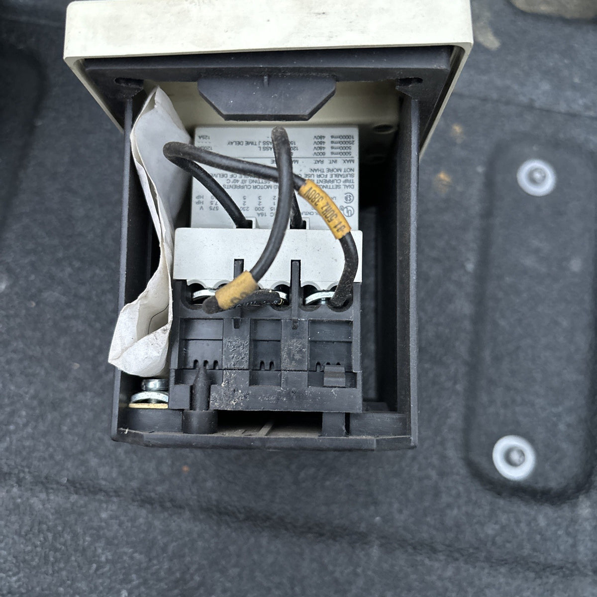Cutler Hammer C799FP55 Flush Mount Plate For A302 Manual Starters3