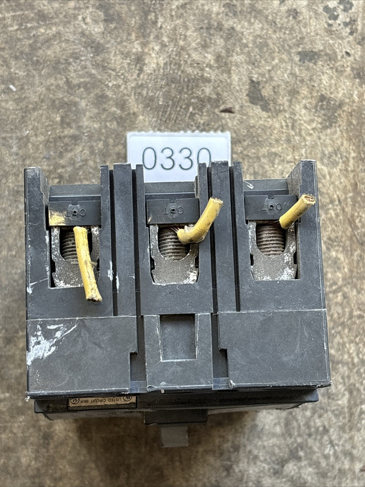 SELA36AT0030 GENERAL ELECTRIC TYPE SRPE30A CURRENT LIMITING CIRCUIT BREAKER4