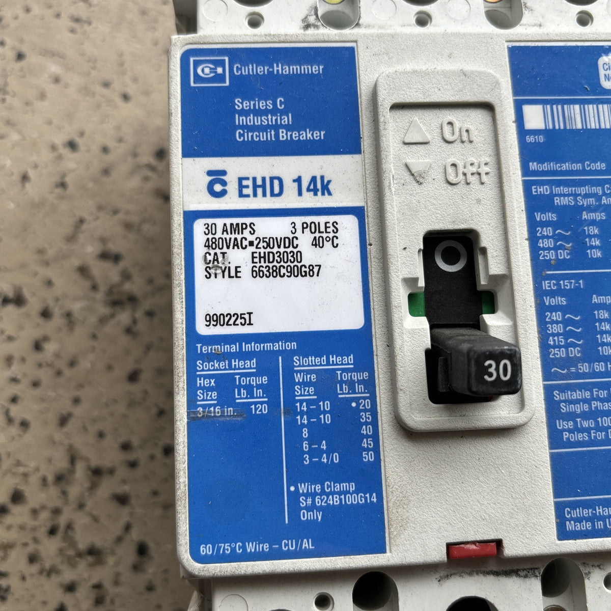 EATON CORPORATION EDH3030 / EDH3030 USED TESTED WORKS2