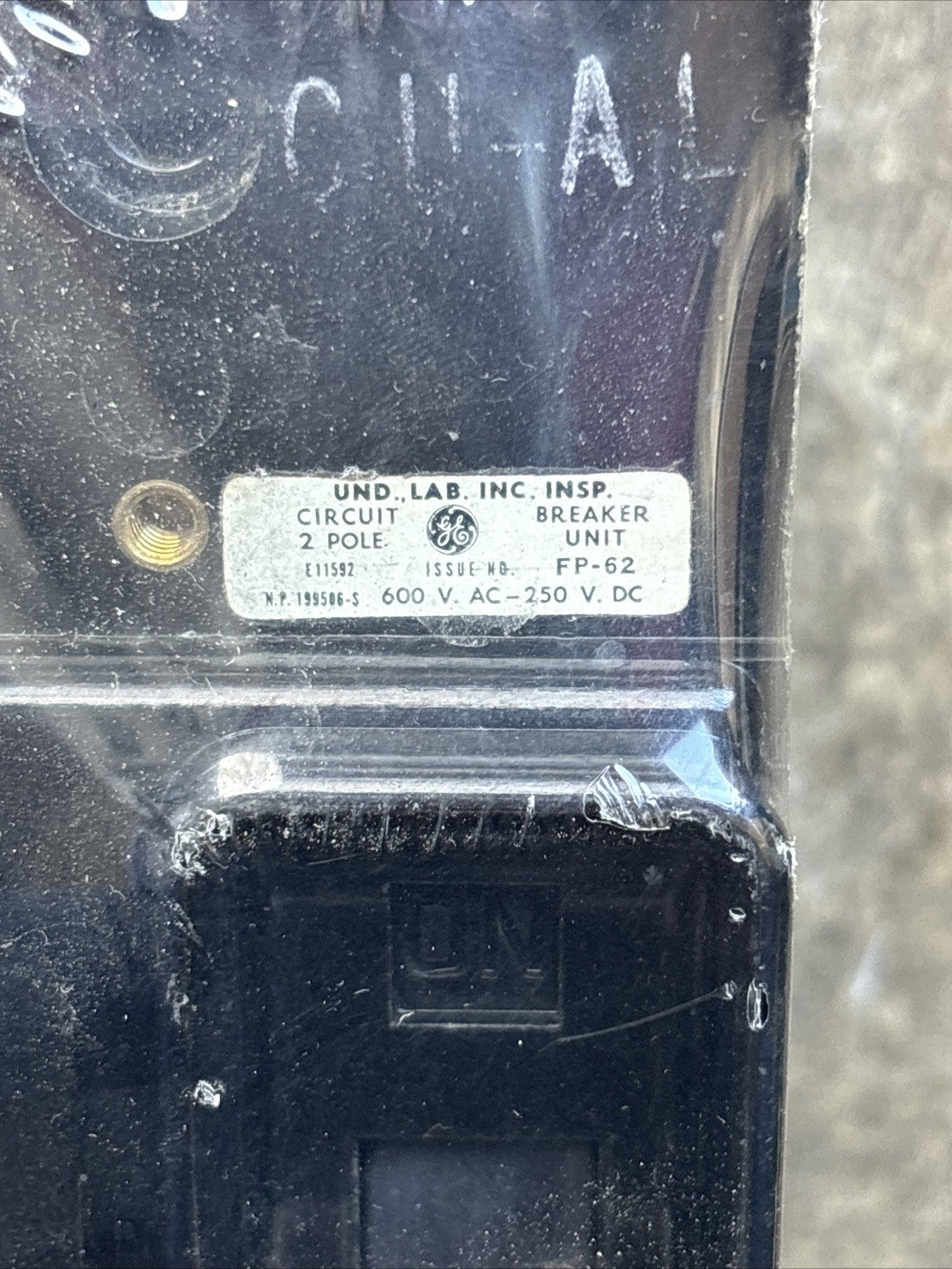 GENERAL ELECTRIC TF126020 / TF126020 Tested Works 20amp1