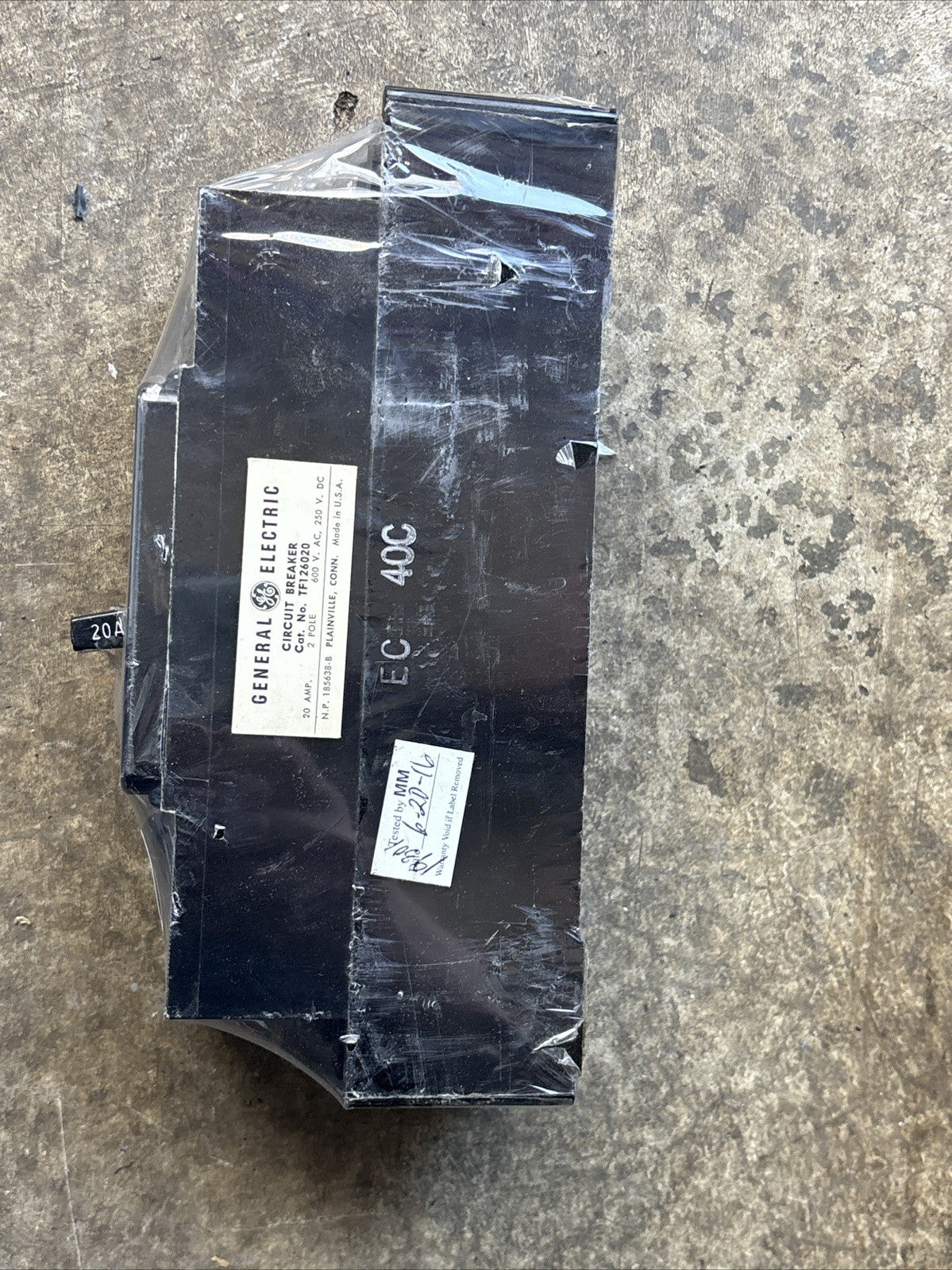 GENERAL ELECTRIC TF126020 / TF126020 Tested Works 20amp2