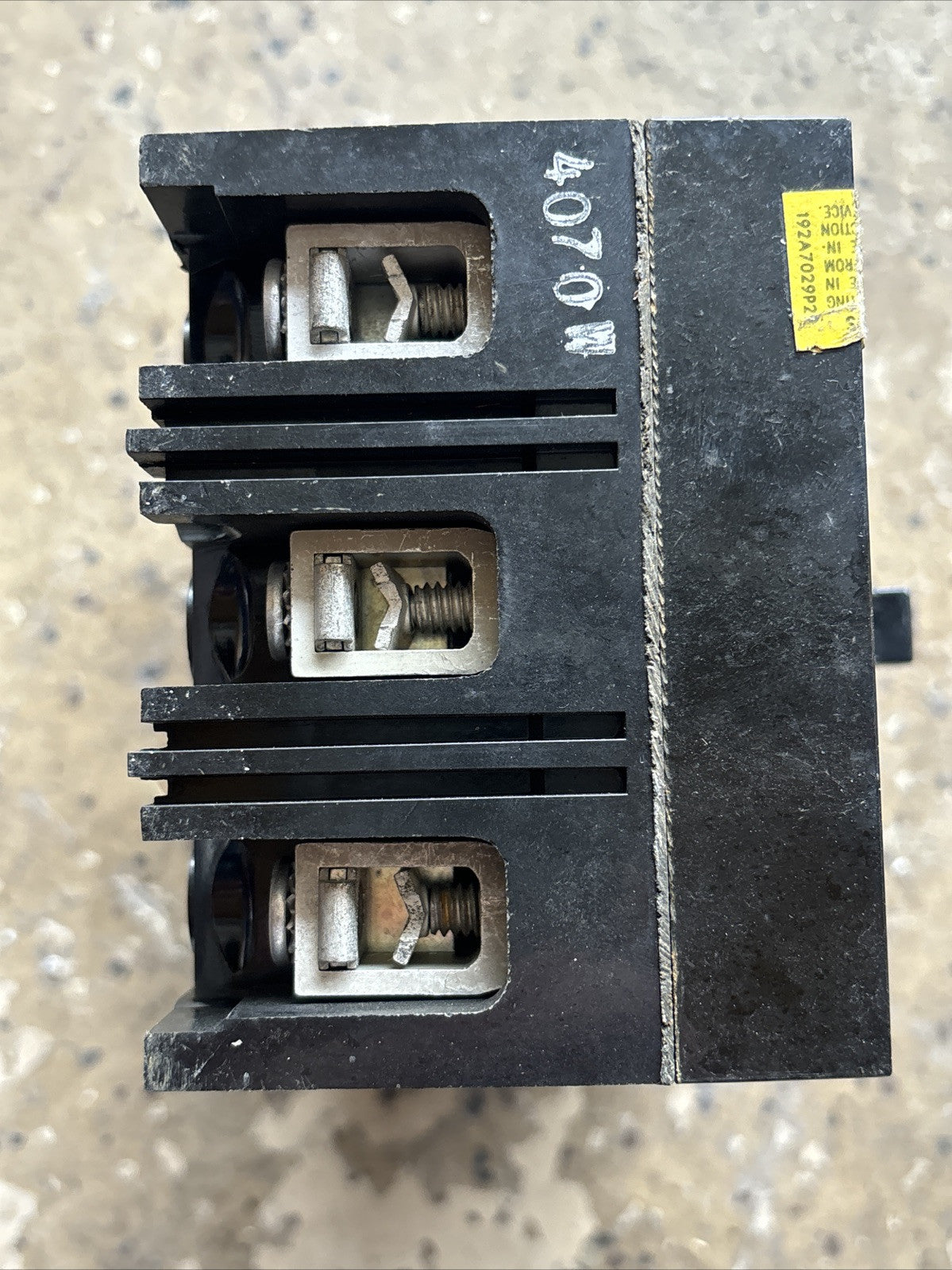 General Electric TED134070 Molded Case Circuit Breaker 70A 3 Phases 480V Tested5