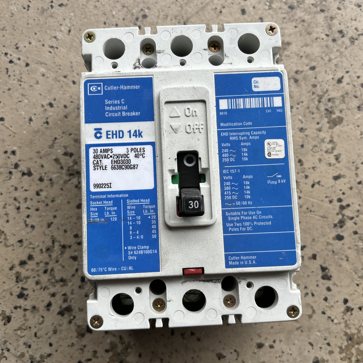 EATON CORPORATION EDH3030 / EDH3030 USED TESTED WORKS0